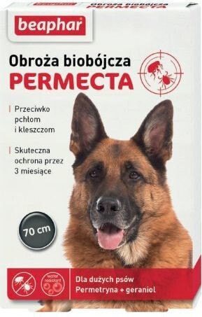 Beaphar PERMECTA OBROŻA BIO DUŻE RASY 70cm