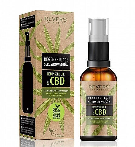 Regenerierendes Haarserum mit natürlichem Hanföl und CBD