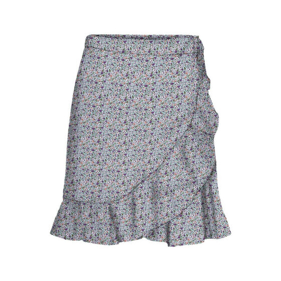 VERO MODA Henna Wrap Exp Short Skirt