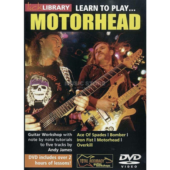 Roadrock International Lick Library: Learn To Play Motorhead DVD