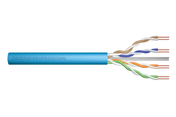DIGITUS Cat.6A U/UTP installation cable, 500 m, simplex, Eca