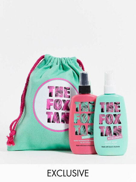 The Fox Tan Exclusive Bundle Rapid Tanning Mist & Watermelon Shimmer