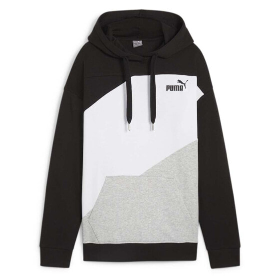 Puma Power Pullover Hoodie Womens Black, Grey, White Casual Outerwear 67789301