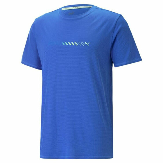 Футболка мужская с коротким рукавом PUMA Run Favorite Logo Синий