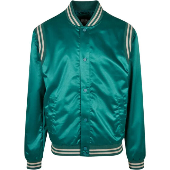 URBAN CLASSICS Satin College jacket