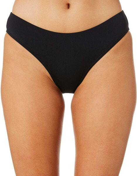 SEA LEVEL SWIM 273097 Bikini Pant Bottoms Swimsuit Essentials Black 6 One Size