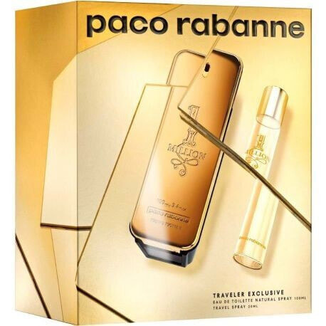 Парфюмерный набор Paco Rabanne 1 Million EDT 100 мл + EDT 20 мл