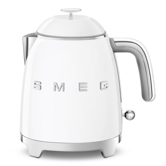 Электрический чайник Smeg KLF05WHEU - 0.8 L - 1400 W - Белый - Нержавеющая сталь - Фильтрация