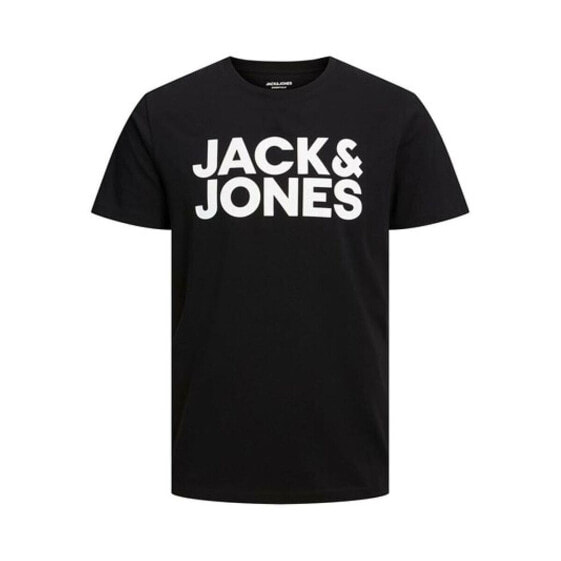 Футболка мужская Jack & Jones JJECORP LOGO TEE 12151955 Чёрная