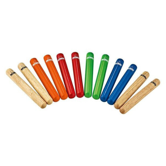 Музыкальные инструменты, Nino набор цветных колокольчиков 6 шт