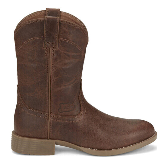 Ботинки мужские Justin Boots Kilgore 10" Stampede Roper коричневые Casual SE7501