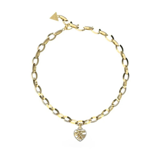 GUESS Heart Cage necklace