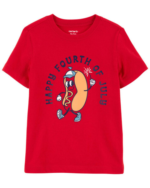 Футболка для малышей Carter's USA Hotdog