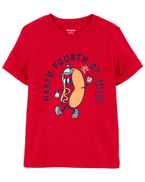 USA Hotdog Graphic Tee 2T