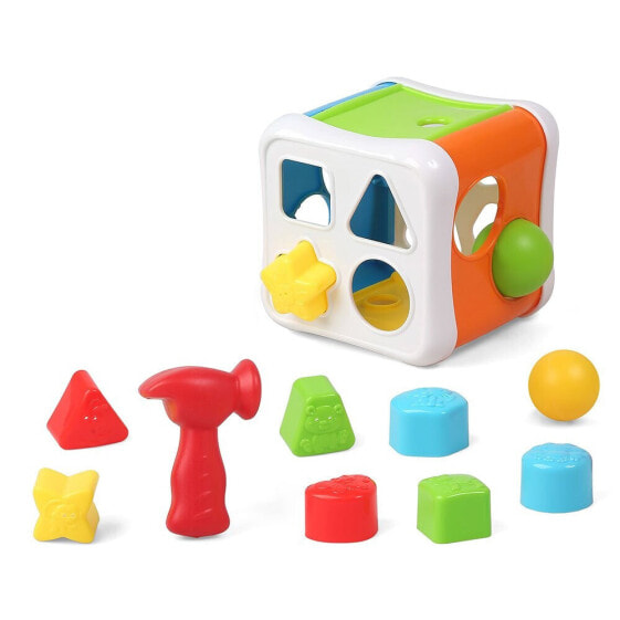 Развивающая игрушка ATOSA Куб с молотком Головоломка