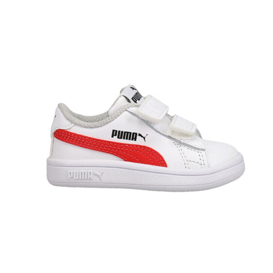Puma Smash V2 Slip On Infant Boys White Sneakers Casual Shoes 36517434