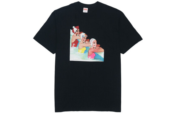 Supreme SS18 Swimmers Tee Black T SUP-SS18-496