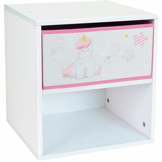 Ночной столик Fun House Unicorn Деревянный Деревянный MDF 33 x 30 x 36 cm