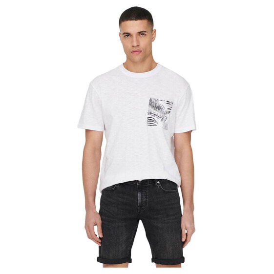 ONLY & SONS Perry Life Short Sleeve O Neck T-Shirt