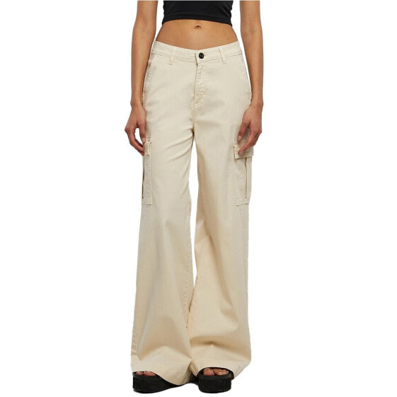 URBAN CLASSICS Twill high waist cargo pants