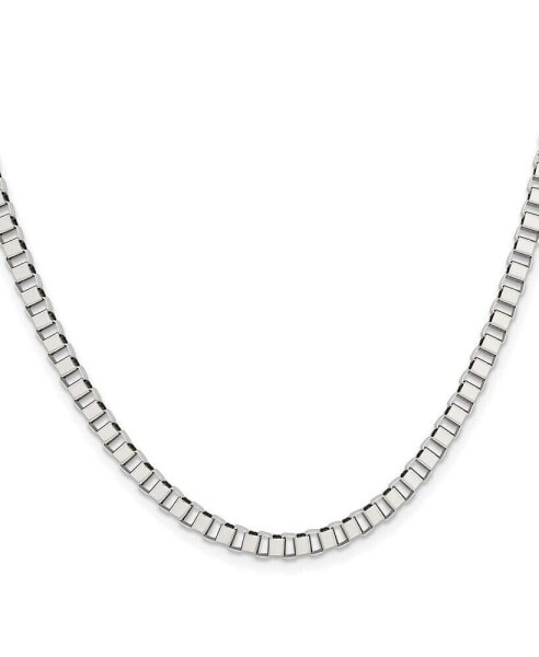 Chisel stainless Steel 4mm Box Chain Necklace