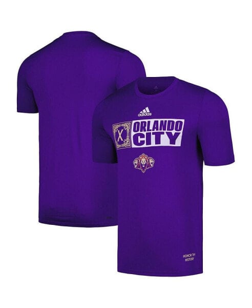 Men's Purple Orlando City SC 2024 Jersey Hook AEROREADY T-Shirt