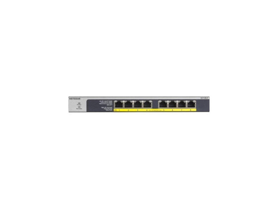 NETGEAR GS108LP 8-Port PoE/PoE+ Gigabit Ethernet Unmanaged Switch 60W PoE