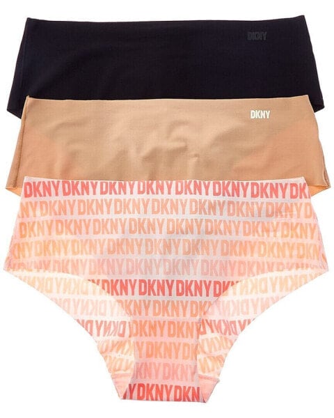 Dkny 3Pk Cut Anywhere Hipster Women's