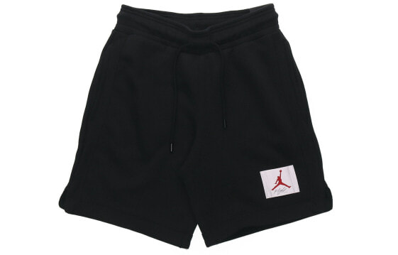 Jordan FLIGHT系列 纯色抽绳系带短裤 男款 黑色 / Короткие шорты Jordan FLIGHT CV6151-010
