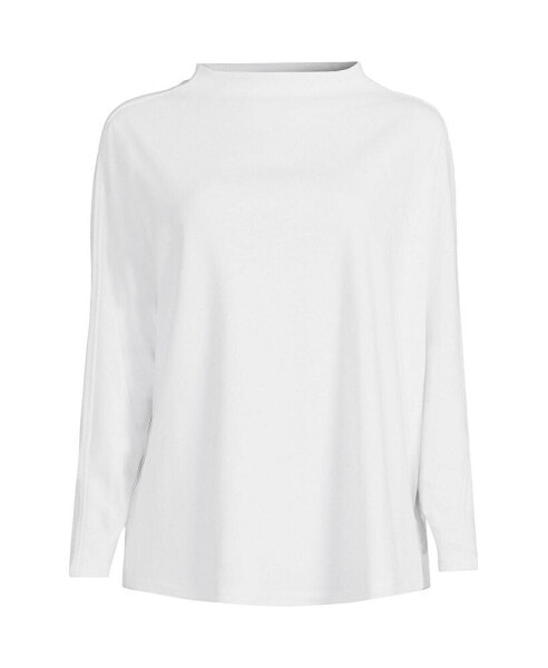 Women's Sport Knit Funnel Neck Top