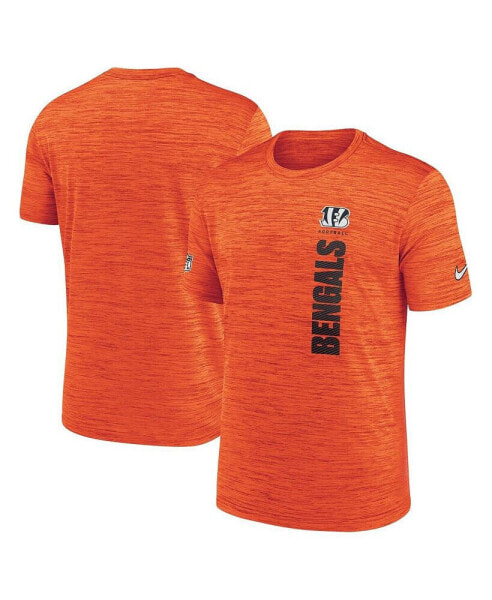 Men's Orange Cincinnati Bengals 2024 Sideline Velocity Performance T-Shirt