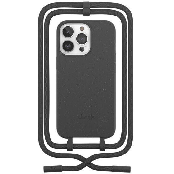 Чехол для iPhone 14 Pro Max Woodcessories CHA166 - Черный