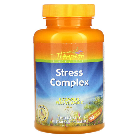 Витамин Thompson Комплекс от стресса, 90 капсул, вегетарианский