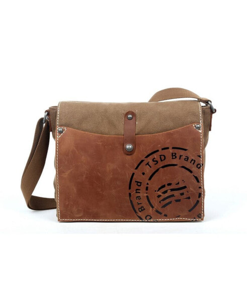 Super Horse Canvas Messenger Bag