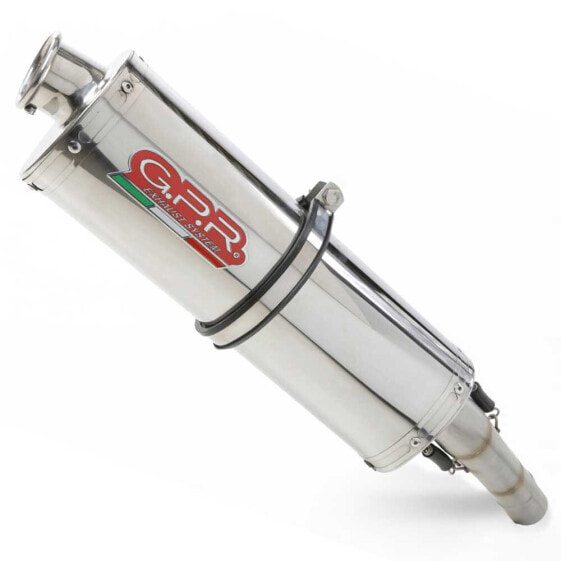 GPR EXCLUSIVE Trioval TE 610 E/SM 610 00-04 homologated muffler with link pipe