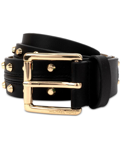 Women's Astor Studded Leather Belt