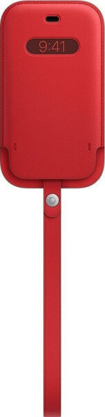 Чехол для смартфона Apple iPhone 12 mini кожаный с MagSafe PRODUCT RED