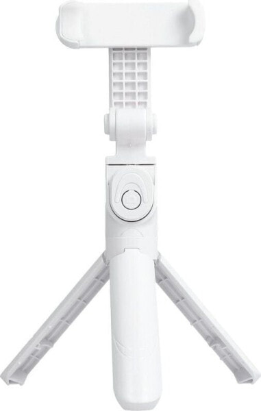 Selfie stick Partner Tele.com Zestaw / uchwyt selfie z pilotem na bluetooth triopod biały SSTR-12