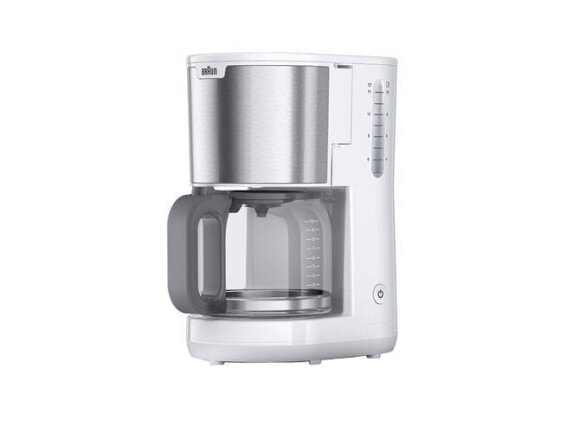 Braun KF 1500 - Espresso machine - Ground coffee - 1000 W - White