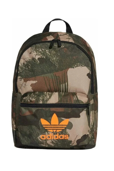 Рюкзак Adidas Camo Classic Камуфляж - 30*44*17 см, 19 л, 100% Полиэстер, сенсорная пенка, передний карман на молнии, регулируемые плечевые лямки, верхняя ручка, подходит для повседневного школьного использования.