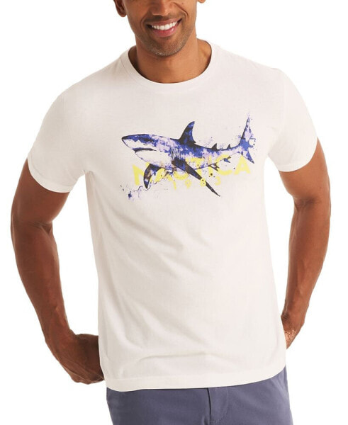 Shark Week X Men's Classic-Fit Shark Graphic T-Shirt