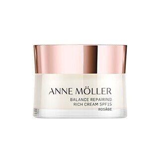 Крем для увлажнения и питания кожи Daily Renewing Rosâge SPF 15 (Balance Rich Repairing Cream) 50 мл от Anne Moller