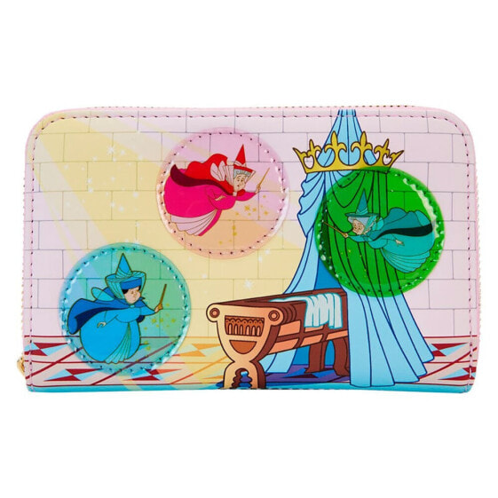 LOUNGEFLY Fairy Godmothers Sleeping Beauty Wallet