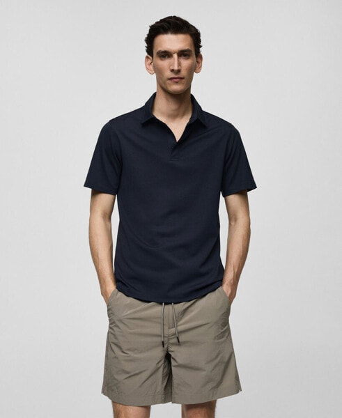 Men's Slim-Fit Quick-Drying Polo Shirt