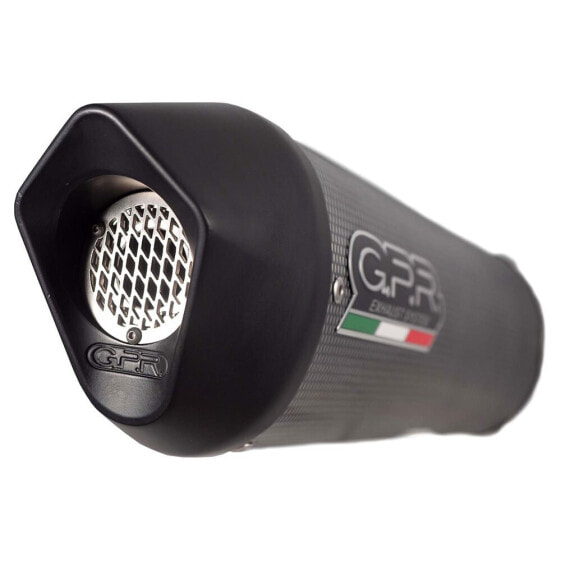 GPR EXHAUST SYSTEMS Furore Evo4 Poppy Ducati Multistrada 950 21-23 Ref:E5.D.138.FP4 Homologated Slip On Muffler