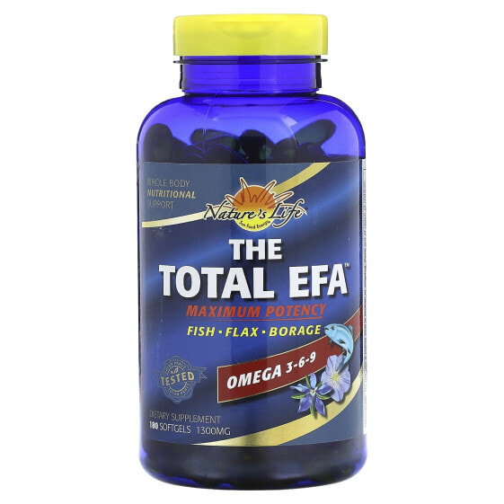 The Total EFA, Maximum Potency, 180 Softgels