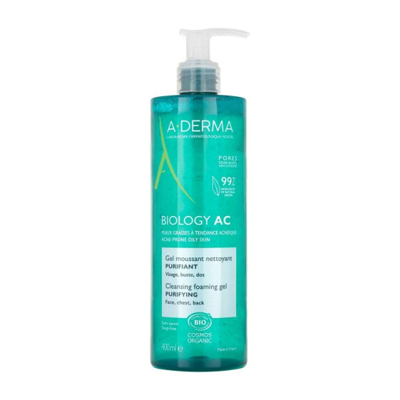 Очищающий гель для лица A-Derma Biology Ac 400 ml