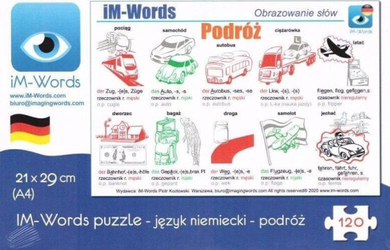 iM-Words Puzzle 120 Niemiecki - Dom