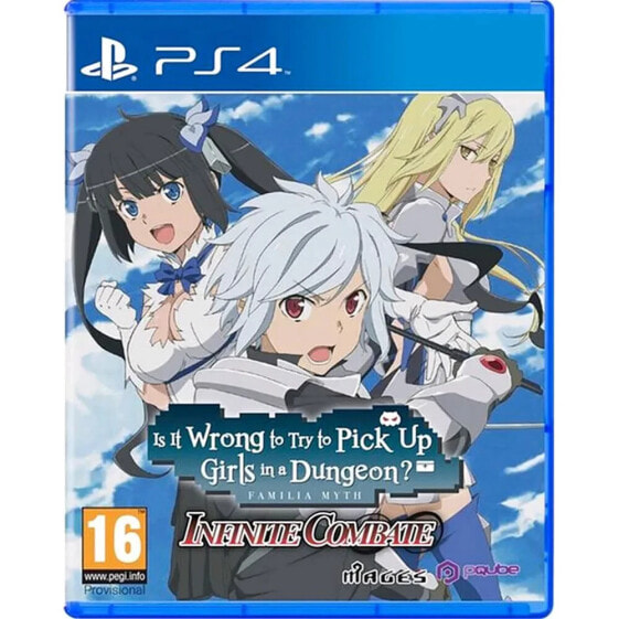 PLAYSTATION GAMES PS4 Is It Wrong to Pick Up Girls in a Dungeon Infinite Combate