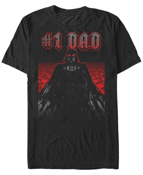 Men's Hashtag One Dad Short Sleeve Crew T-shirt